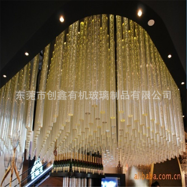 供应 亚克力led导光柱 透明有机玻璃导光柱 彩色导光柱 按图加工