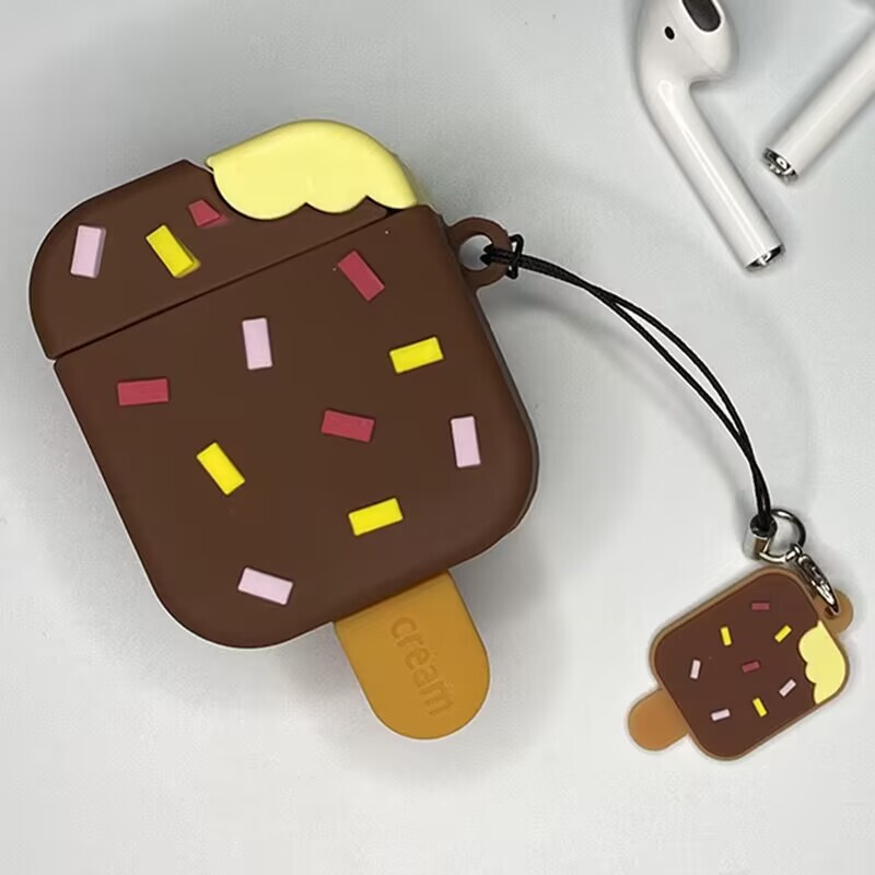 クロスボーダー立体ゴミ袋エアポッドプロ2世代適用1/2/3/4世代アップルワイヤレスbluetoothイヤホンカバー|undefined