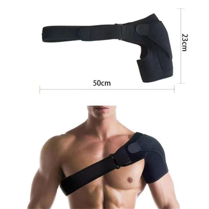 Cruz-frontera otoño e invierno cálido hombro pad puede agregar bolsa de hielo ajustable deportes hombro anti-CEPA universal protección para hombres al por mayor