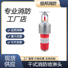 廠家批發消防干式噴頭ZSTGX15 68℃干式消防噴淋頭防凍噴頭