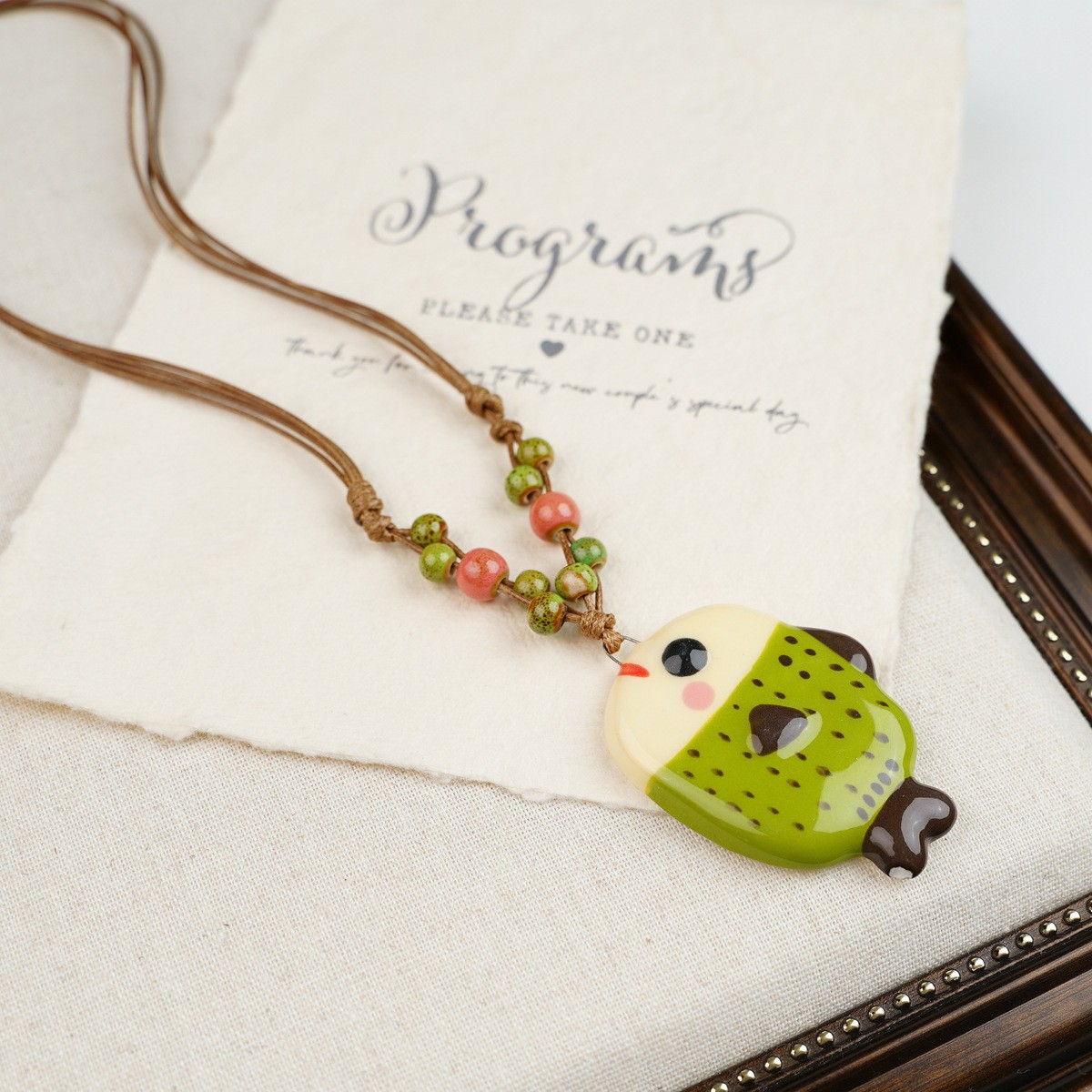 1795-02 Green fat fish