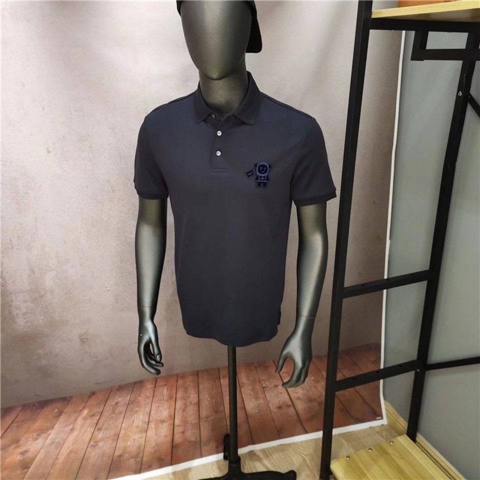 Boys Polo Shirt Versatile Half Sleeved Summer Lapel Top Trendy_voghion.com