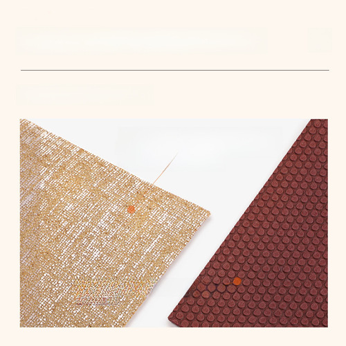 PVC Yellow Hemp Non-Slip Sweat Absorbent Yoga Mat Gym Mat Fitness Mat Linen Yoga Mat