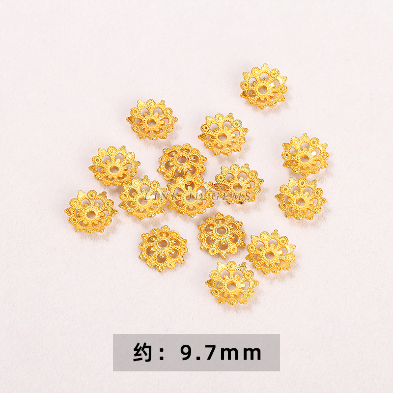 Galflowing 24K Golden Clean Big Bowl Flower Trust