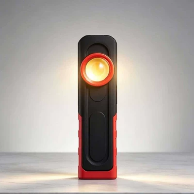 Car Inspection Light, Magnetic Work Light, Three-Level Color Temperature, Typec Rechargeable Handheld Spotlight