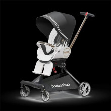 宝宝好V9遛娃神器手推车 可折叠高景观婴儿车 可全躺双向溜娃神器