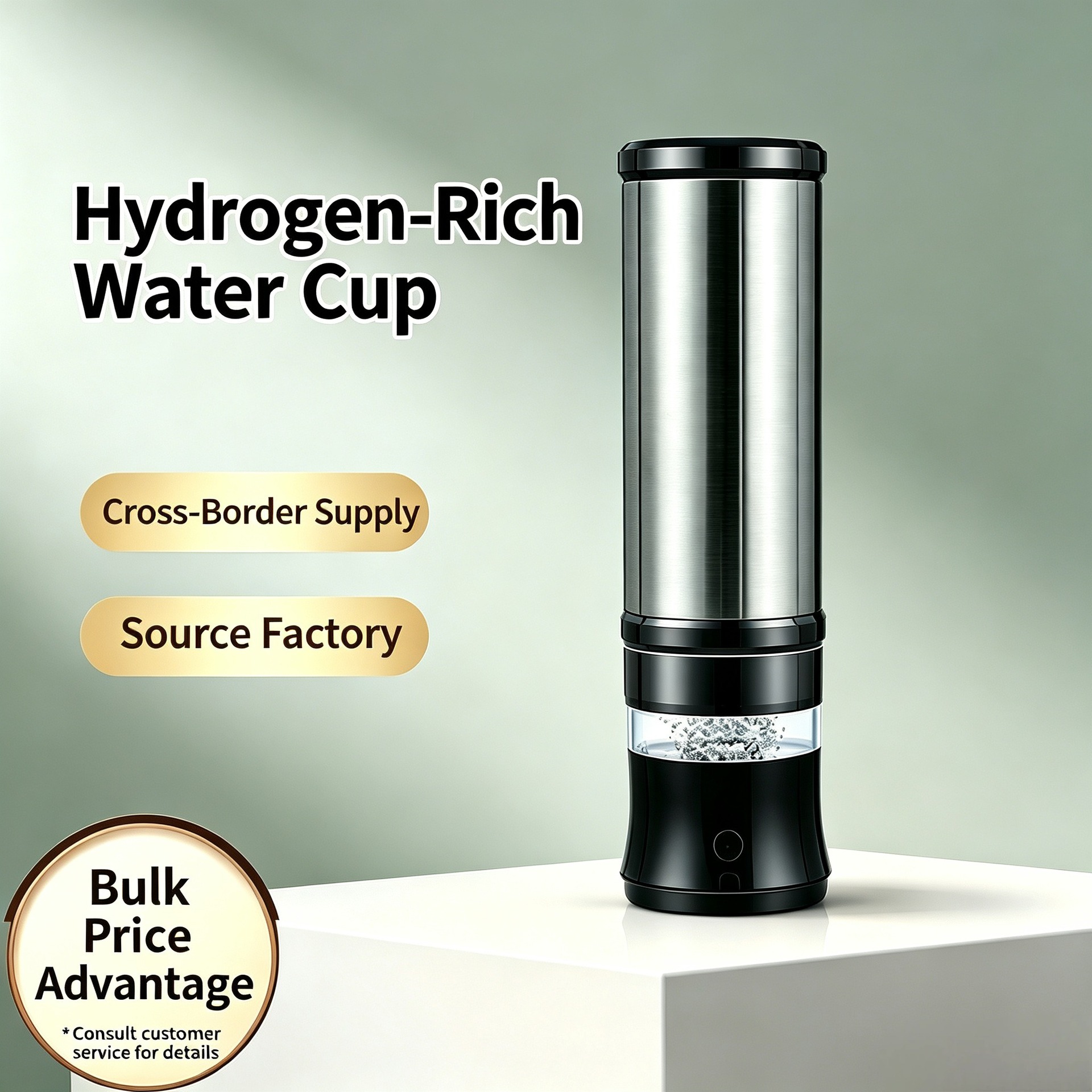 Factory Direct Sales Rich Hydrogen Water Cup Portable Portable Hydrogen Water Cup