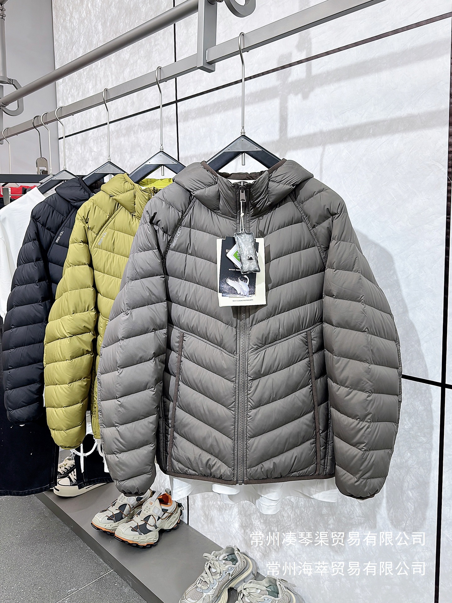 Reversible 90 Goose down Lightweight down Jacket for Men Autumn and Winter Three-Proof Lightweight Hooded down Jacket Couple down Wholesale