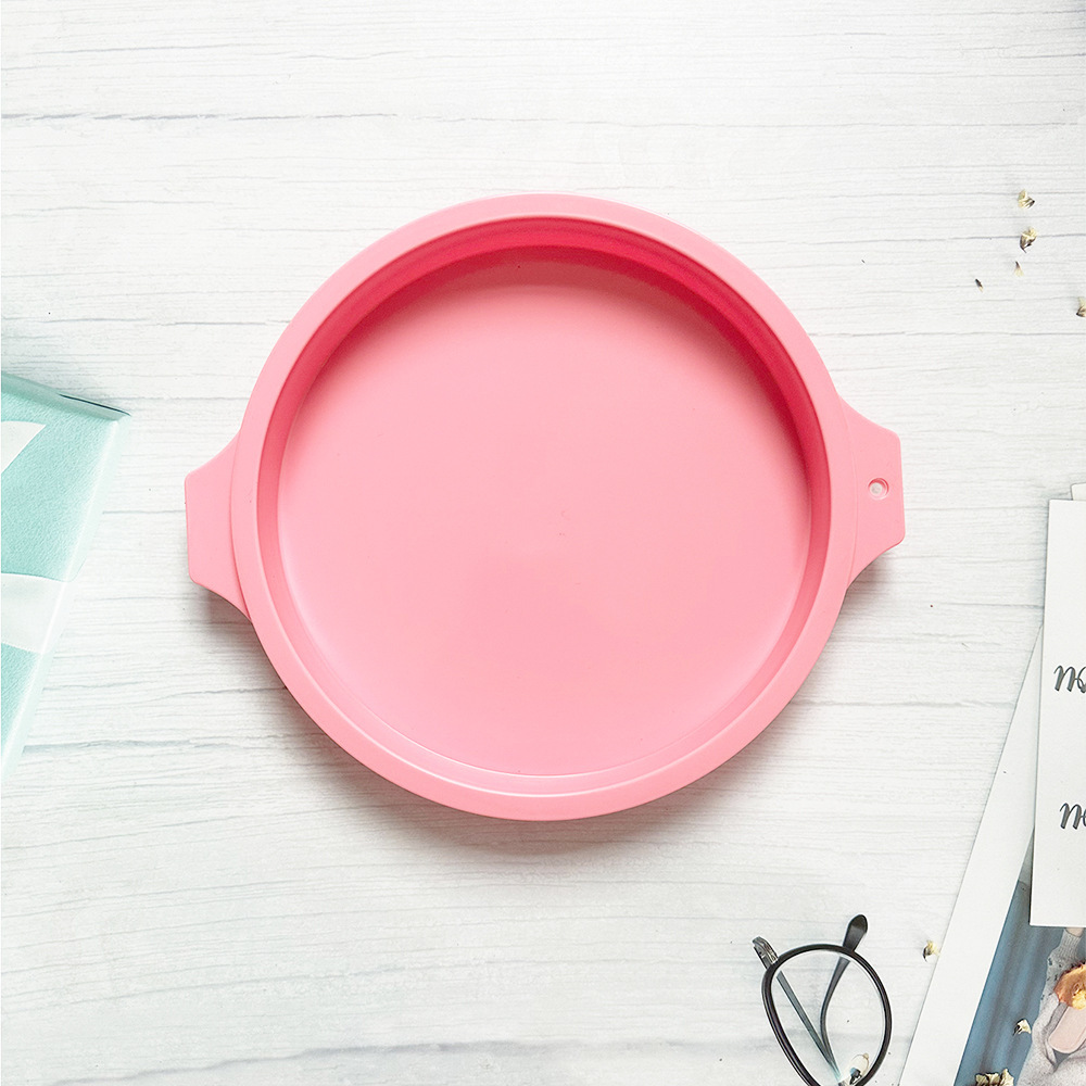 Placa de pastel de 8 pulgadas 332 pastel molde de silicona molde de pastel gelatina torta molde de pan herramientas de horneado