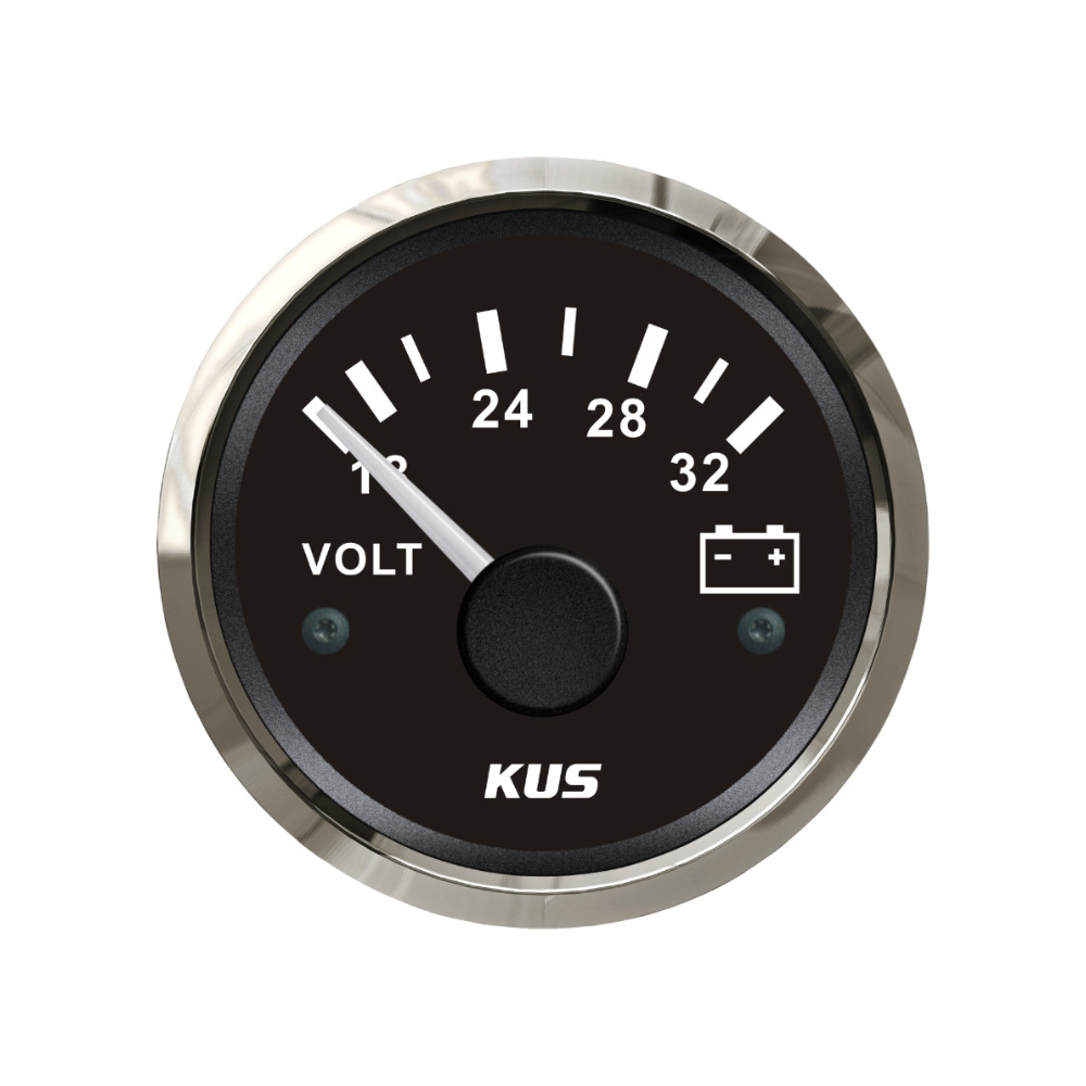 Universal – KUS Gauge automobile instrument - black-gauge-24v
