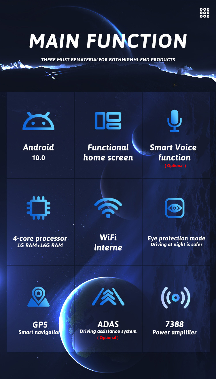 10.1inch Single Spindle 360 Rotating Shaking Head Screen Android Large Screen Central Control Navigation Car Radio Gps All-In-One