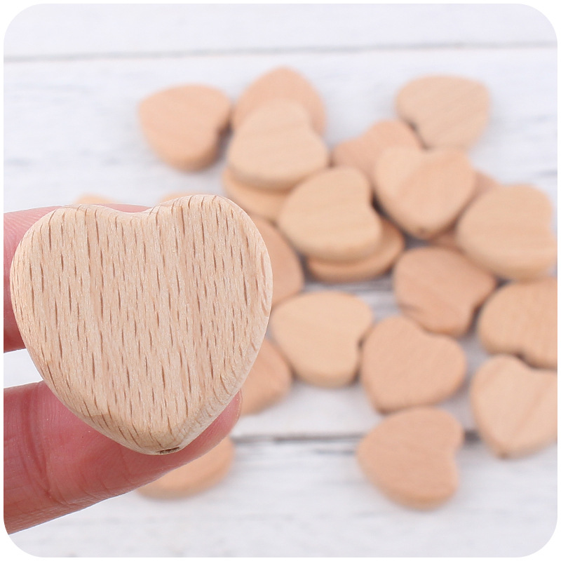 Nuevo bebé suministros calmante bebé haya amor creativo DIY chupete cadena pulsera mordedor accesorios de juguete