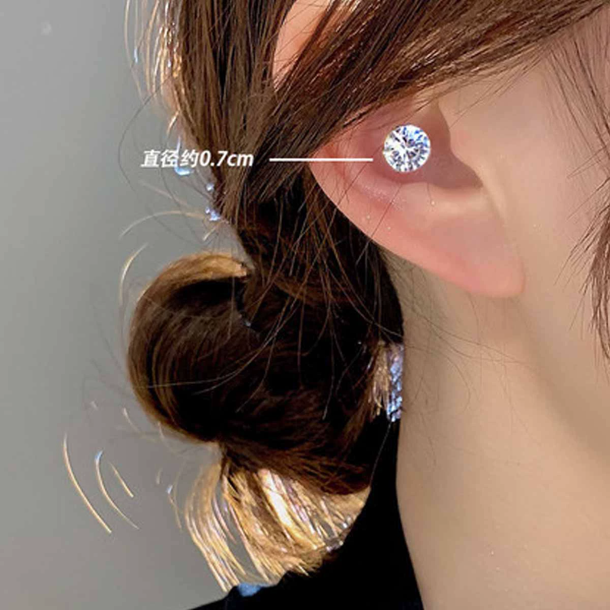 Earrings, strong magnet, no pierced ears
