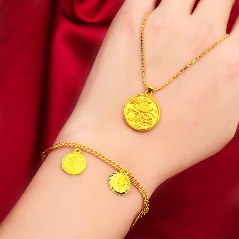 Conjunto de joyería de pulsera de moda de joyería unisex Joyería de mujer_voghion.com