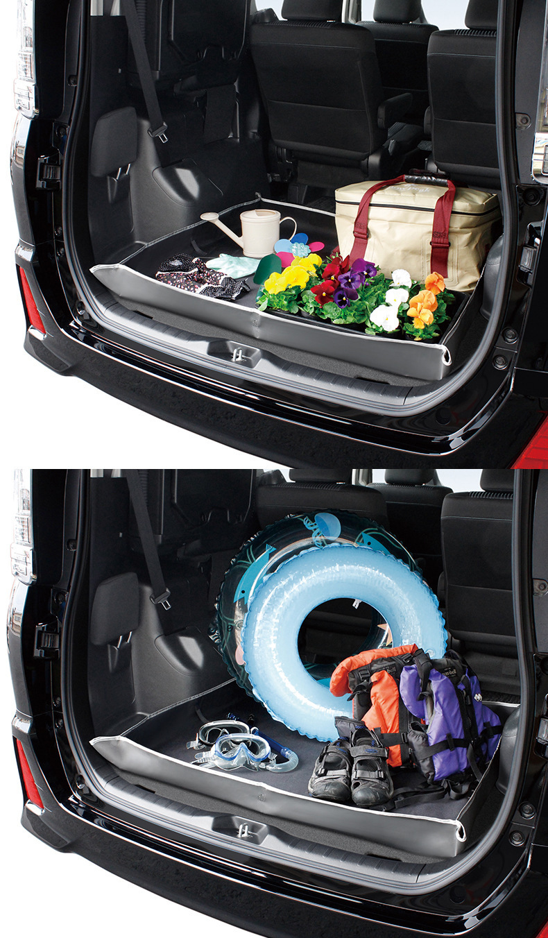 Japan YAC car trunk mat car waterproof dirty mat universal tail box mat large storage finishing car