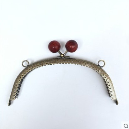 20,5 cuentas de madera redondas boca oro