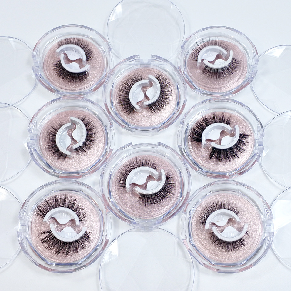 Reusable Self-adhesive Glue-free Natural Curling Super Soft False Eyelashes display picture 1