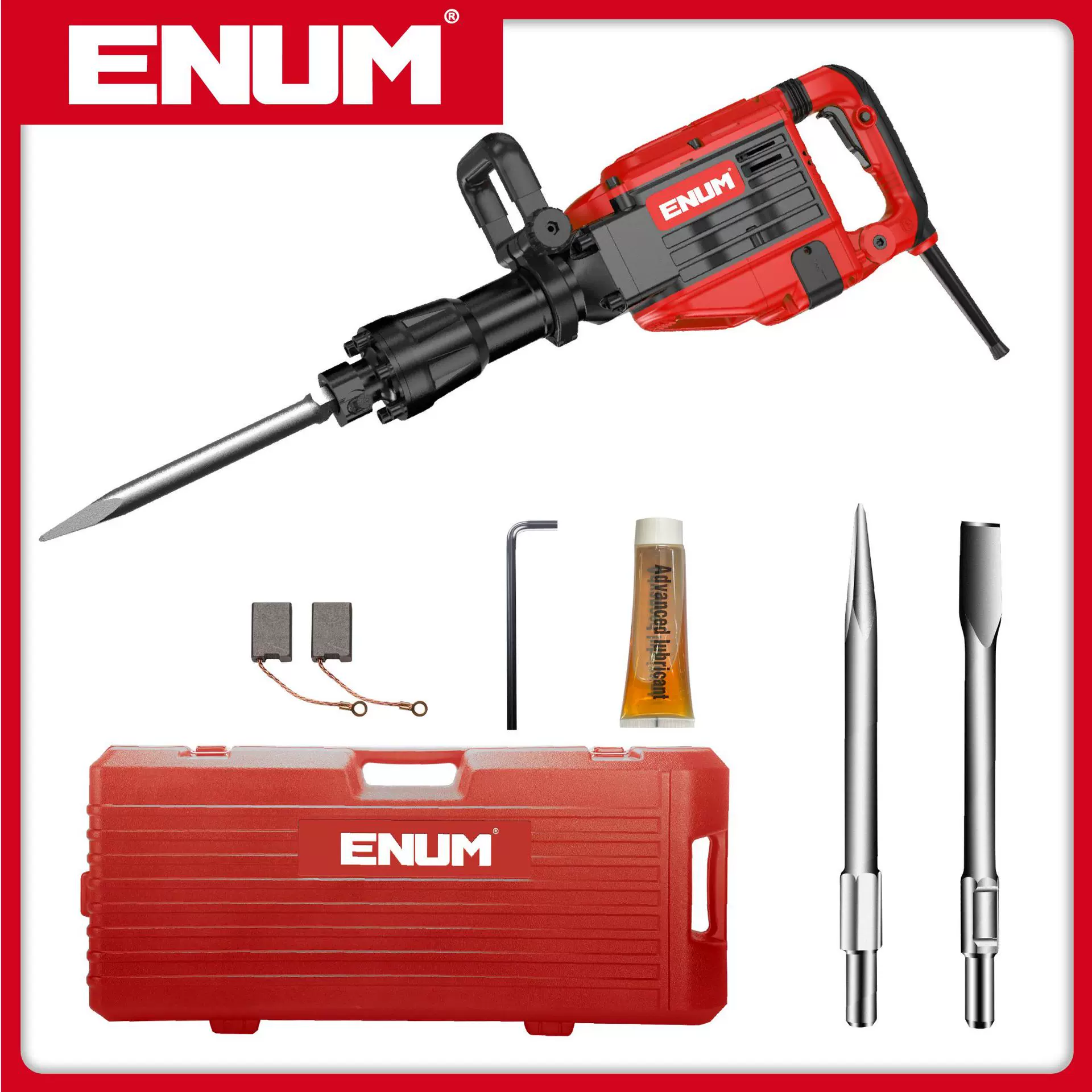 红色 批发大货 工厂拿货 亿能电动工具 大功率电镐 3066