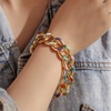 Rainbow chain, trend bracelet, jewelry, suitable for import