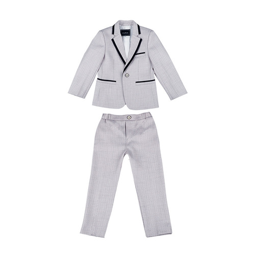 Toddlers Flower boys formal dress suit for wedding party piano singers chorus stage performance suit blazers and pants photography stage outfits for kids 