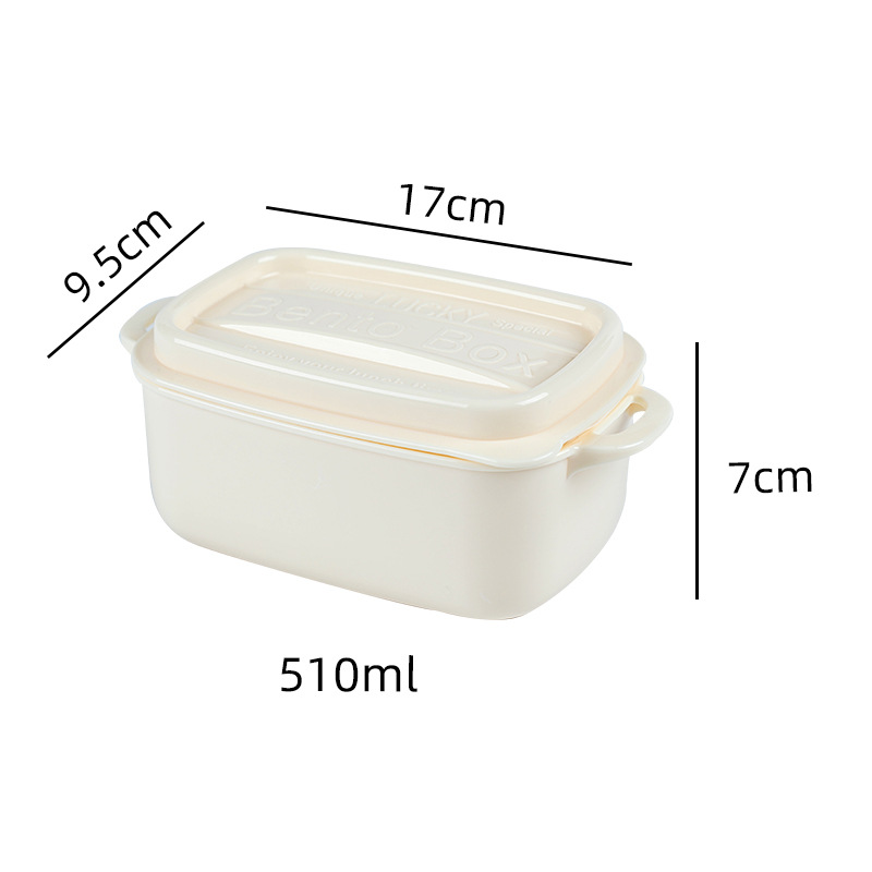 Caja de almuerzo rectangular caja de almuerzo de calefacción por microondas al por mayor trabajador de oficina estudiante niños cantina japonesa caja de almuerzo