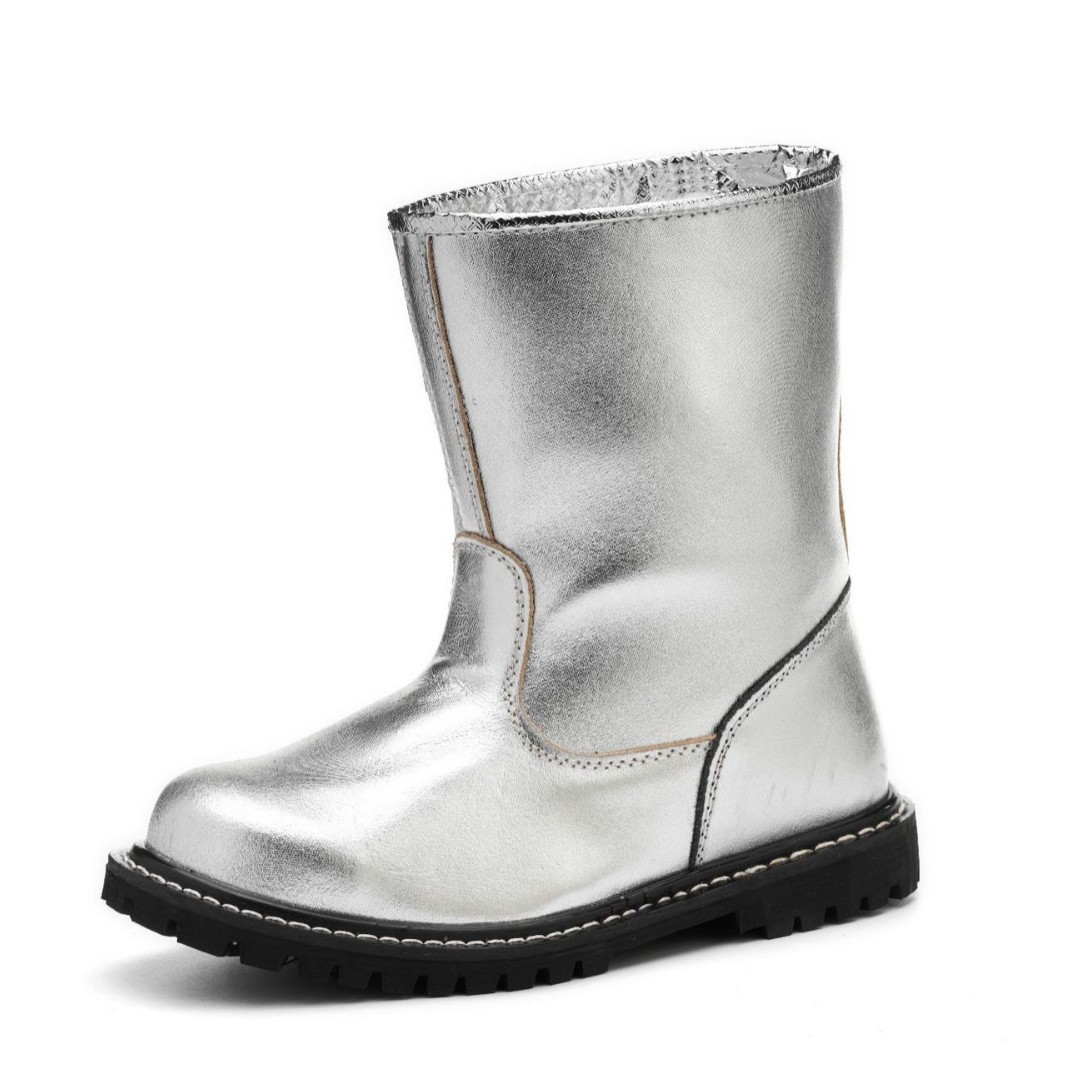 铝箔靴阻燃隔热耐高温防火靴耐磨劳保鞋热辐射防护靴子防烫