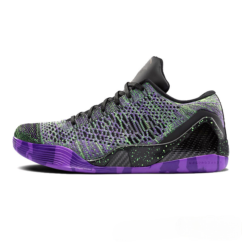 科比9代篮球男鞋KOBE9LOW纯白气垫球鞋高帮10彩虹鸳鸯低帮实战复|undefined