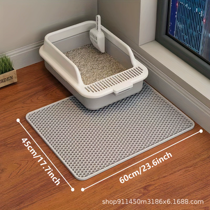 Оптовая продажа с фабрики, противоскользящий коврик для кошачьего туалета, легко чистится, экологически чистый материал, дезодорант, специальные товары для домашних животных для кошек, необходимые для домашнего использования.