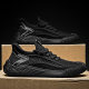 sneaker 2025 Spring and Summer Flying Weaving Men's Shoes Running Shoes Fashionable Breathable Low-top Soft Sole Men's Casual Shoes for Foreign Trade