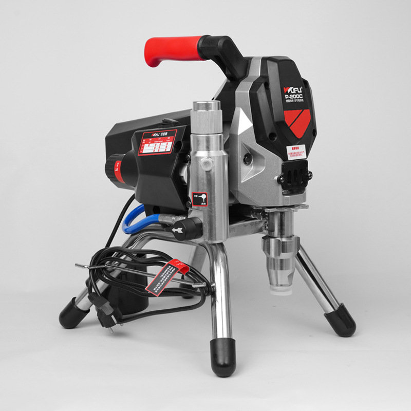 Máquina de pulverización sin aire de alta presión personalizada transfronteriza P-200C máquina de pulverización de pintura de látex para mejoras del hogar 1000W máquina de pulverización de pintura eléctrica
