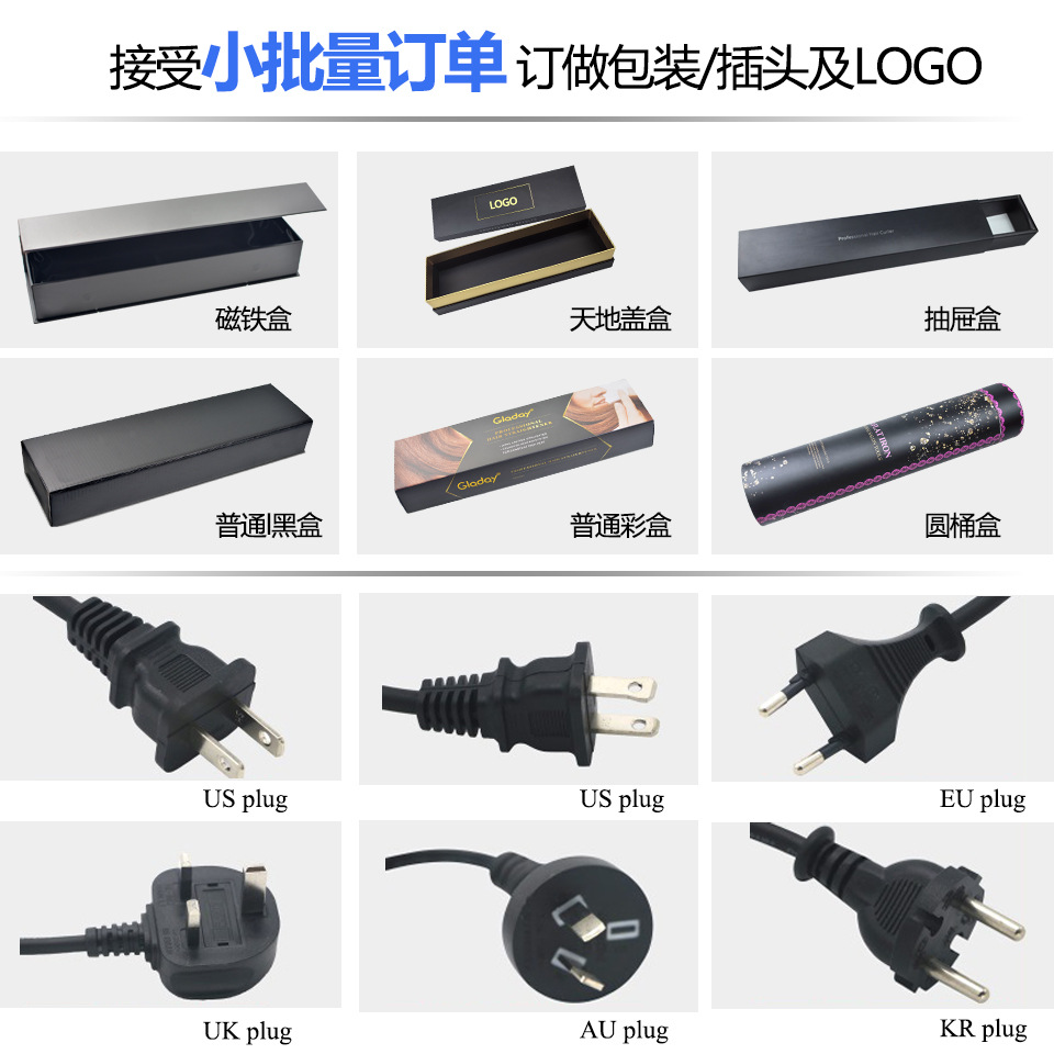 彩盒 插头
