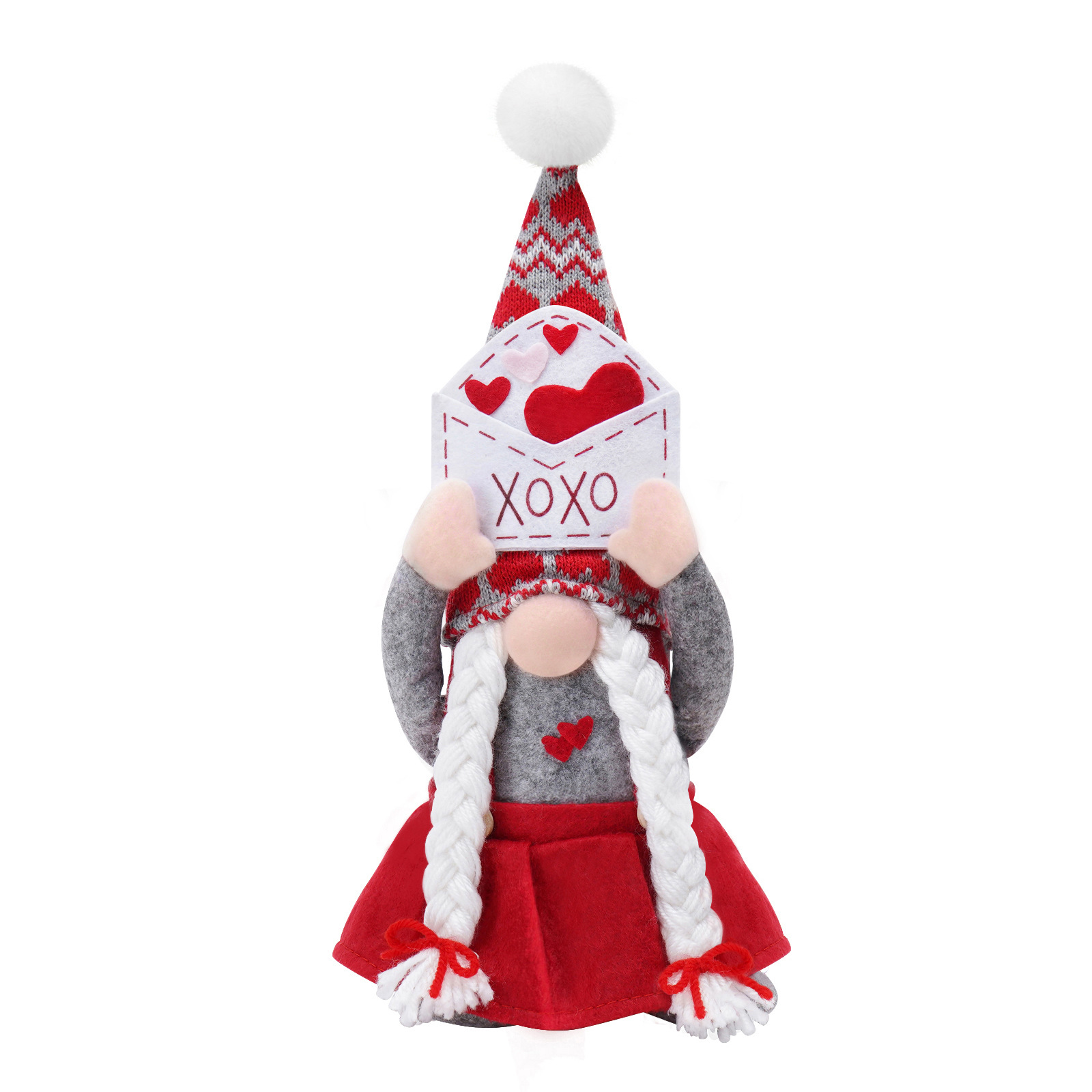 Día de San Valentín de Rudolph Día DE LA Madre Decoración Día DE LA Madre Nueva muñeca sin rostro Día de San Valentín