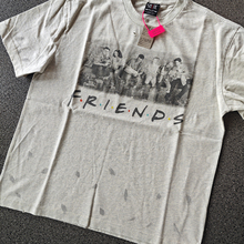 Saint Michael友谊万岁花灰vintage水洗复古做旧宽松VTG短袖T恤男