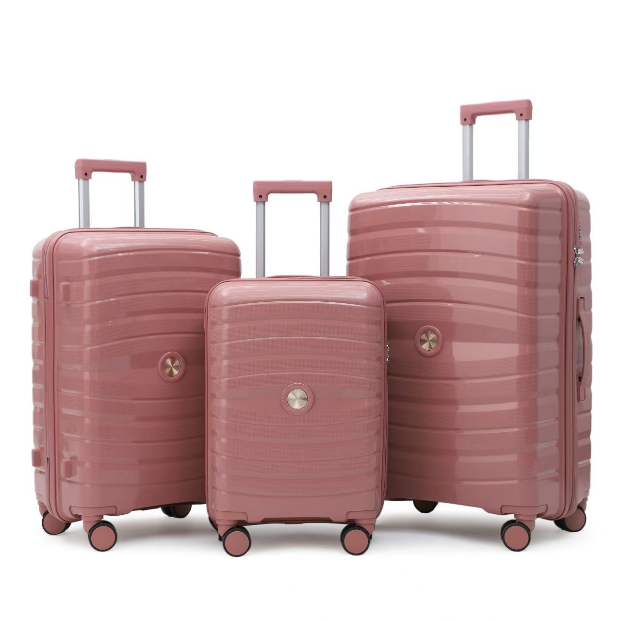 Procesamiento personalizado al aire libre de alto valor de cara colector de rueda universal diseño de gran capacidad de viaje caja de cifrado maleta