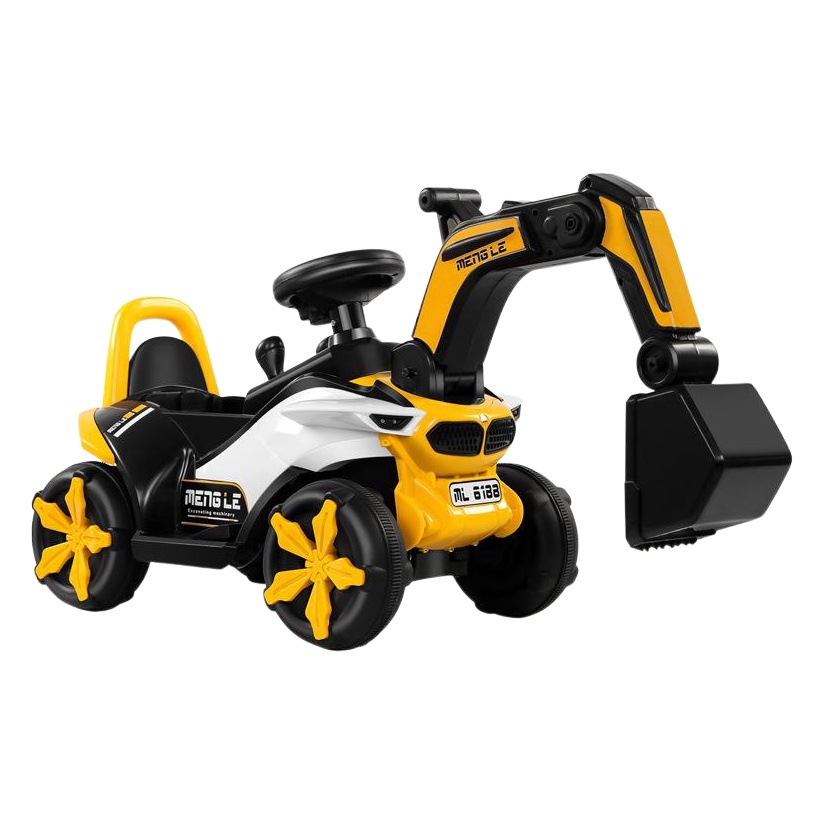 Excavadora Eléctrica Montable Infantil con Brazo Excavador Eléctrico para Niños de 1 a 6 Años