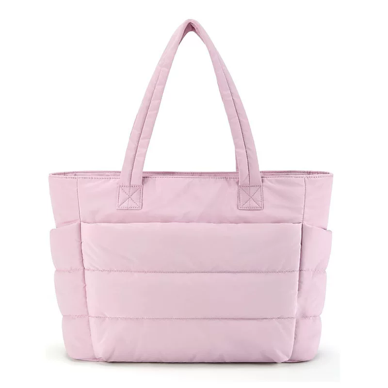 Travel Gym Tote Bag, Nylon-Cotton Work Linen Bag, 35×16×47 cm, Padded Volume