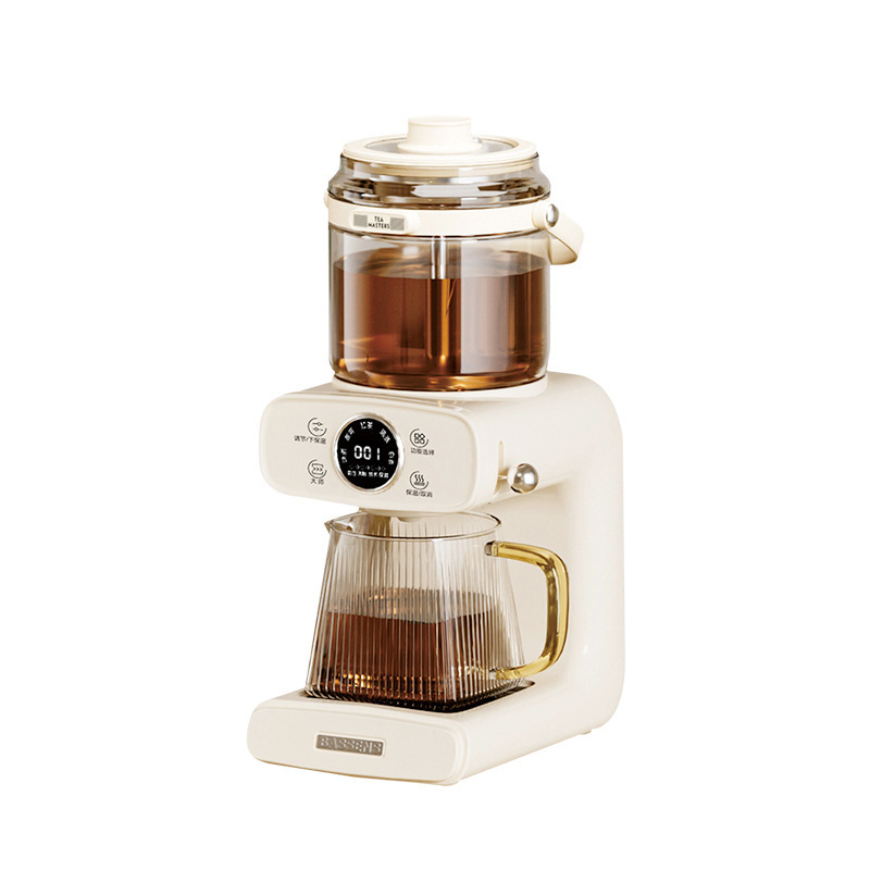 Bassen チタンティーメーカースプレースチーム抽出茶飲料紅茶多機能ホームオフィス健康ポットティーアートマシン|undefined