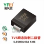 smc印字5pfrsmdj40atvs管