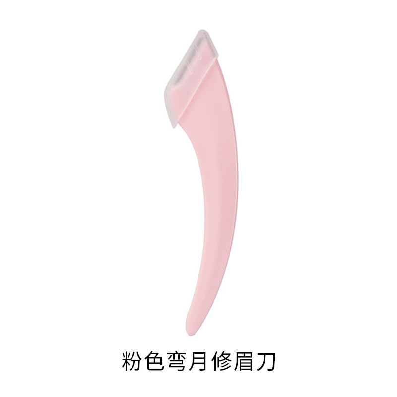 Cuchillo de cejas de tres piezas, cuchillo de cejas de corte de cejas de seguridad, cuchillo de cejas de corte de cejas macro, cuchillo de acero inoxidable