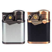 温州厂家跨境创意金属多功能四直冲打火机雪茄打火机cigarlighter