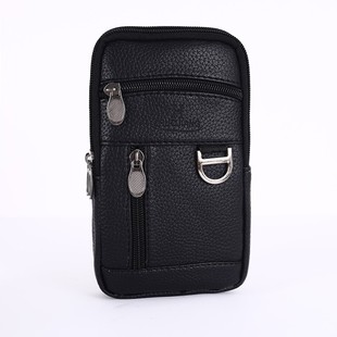 New Mobile Phone Bag with Belt for Middle-Aged and Elderly Men, Waist Bag, Hanging Bag, Outdoor Sports, Running, Construction Site Work Wallet