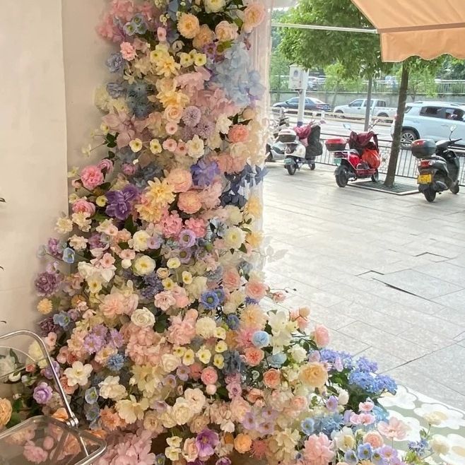 Cascada Monet (205 flores)