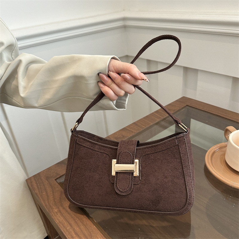 Bolso de hombro coreano de moda de este año, mujer 2024, nuevo nicho, bolso de axila de alto valor, temperamento femenino