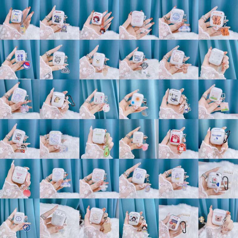 Suitable for Apple Airpods3 Earphone Case Airpods2 Generation Protective Shell Pro Bluetooth Headset Transparent Soft Case Suitable for Apple Airpods3 Earphone Case Airpods2 Generation Protective Shell Pro Bluetooth Headset Transparent Soft Case