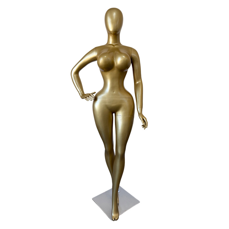 New European and American Large Size Window Display Props Women's Full Body Fake Doll Big Breasts Big Ass Fiberglass Female Model