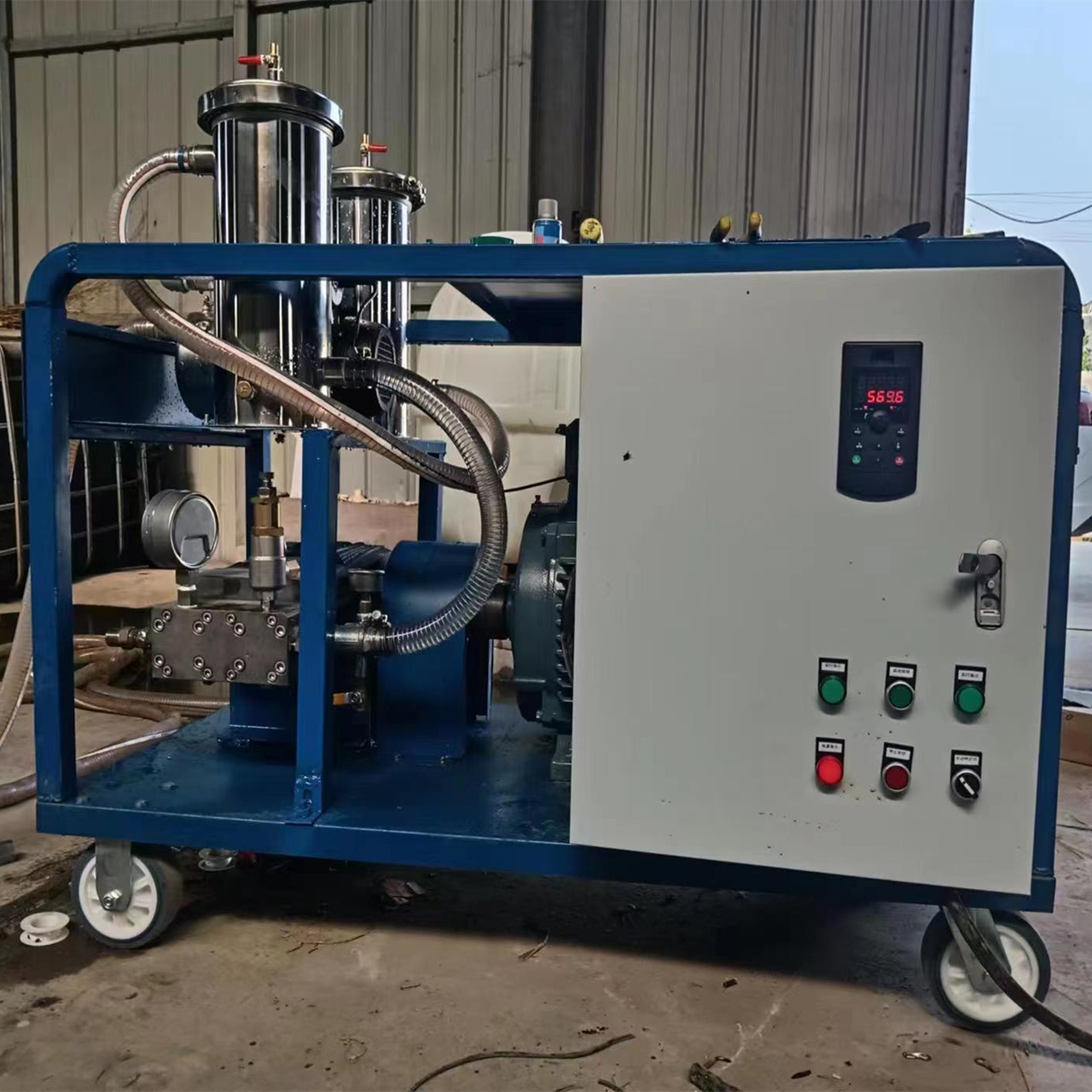 超高压清洗机800 1000公斤压力清洗机工业设备锅炉清洗