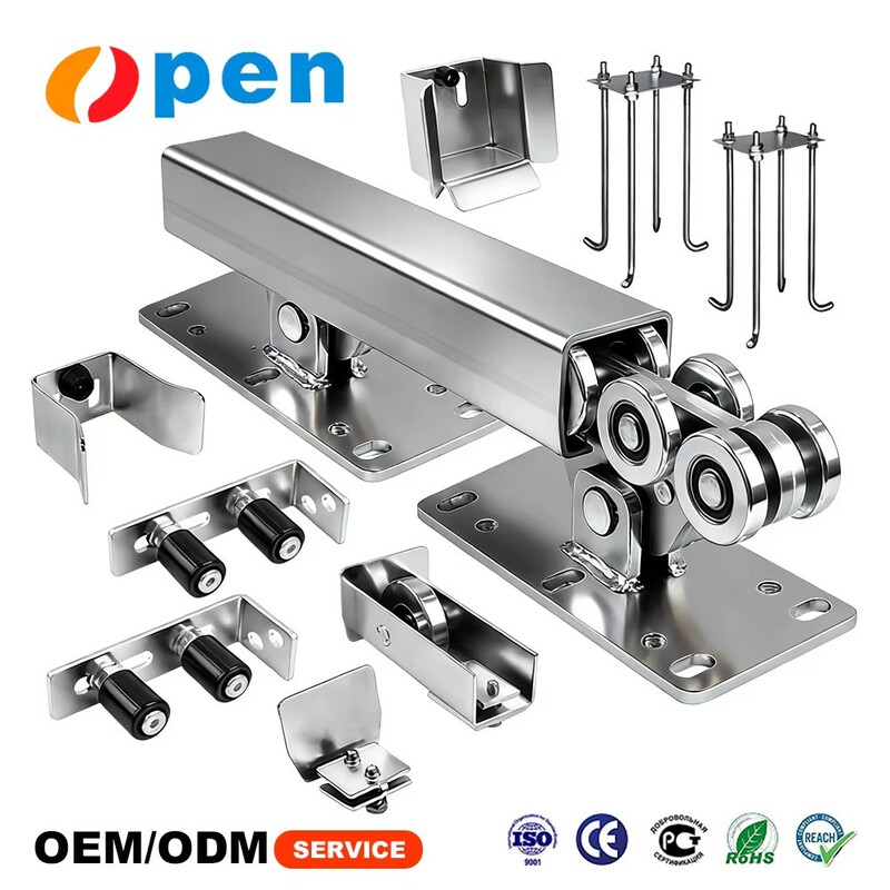 Oupeng Track Pulley, Heavy-Duty Courtyard Door Cantilever Wheel, Sliding Door Special Pulley, Villa Garden Door Load-Bearing Wheel