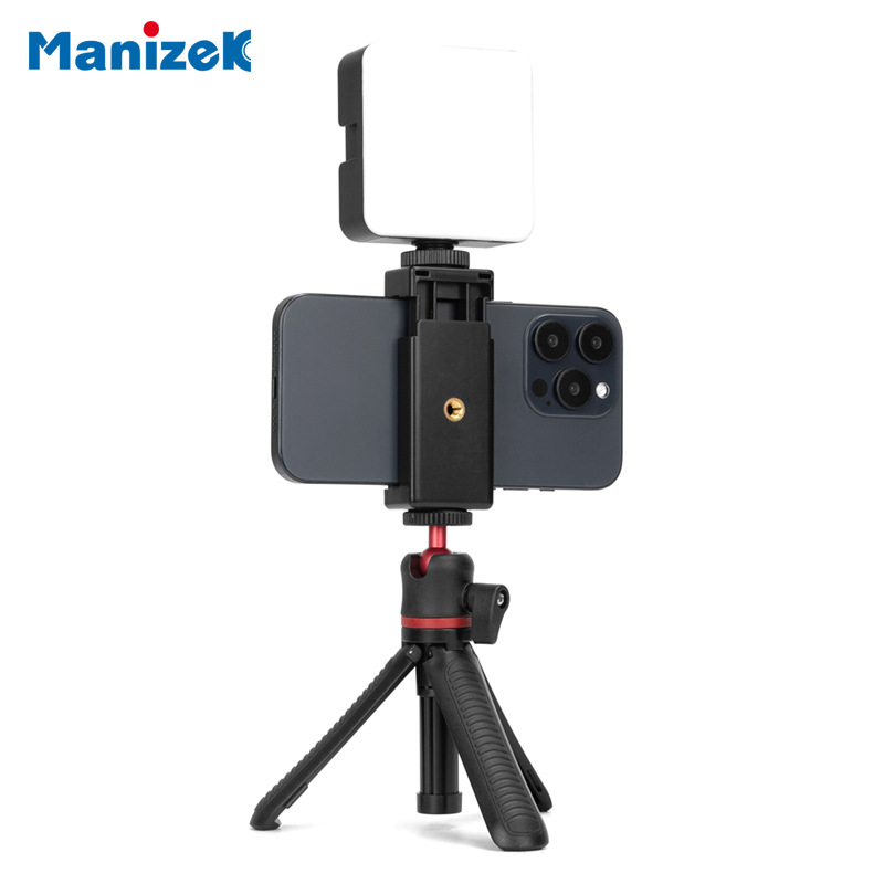 漫迹客304便携迷你微单三脚架手机桌面支架vlog伸缩延长自拍杆