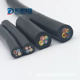 厂家定制欧标CE认证H05RN-F多芯耐高温耐磨橡套电缆 电源线