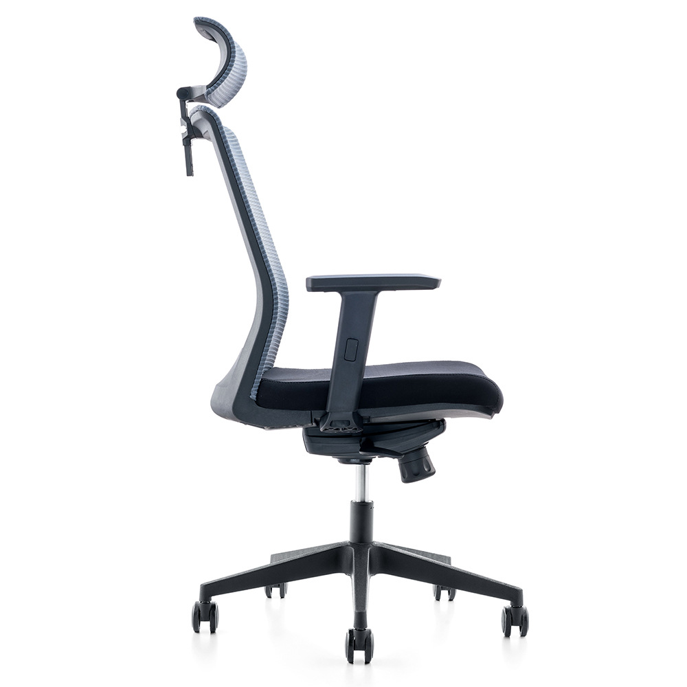Sillas de oficina ergonómicas transfronterizas para empleados sedentarios sillas caseras cómodas perezosas Ceo sillas de computadora de tela de malla
